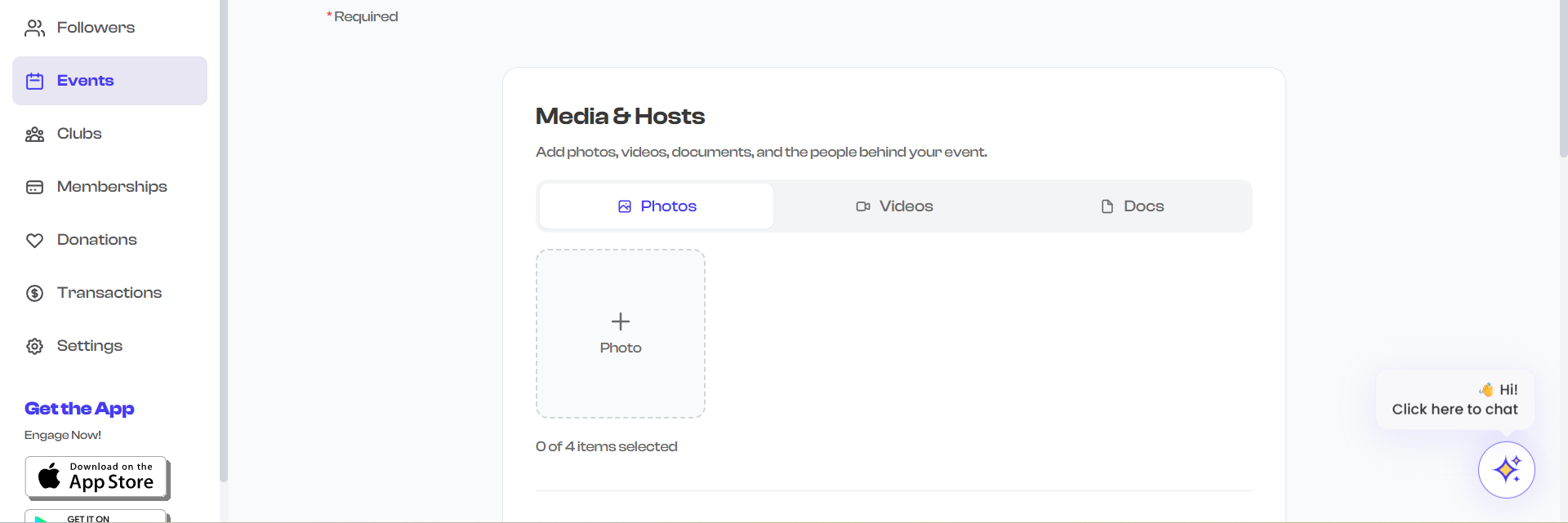 Document attachments in media uploader