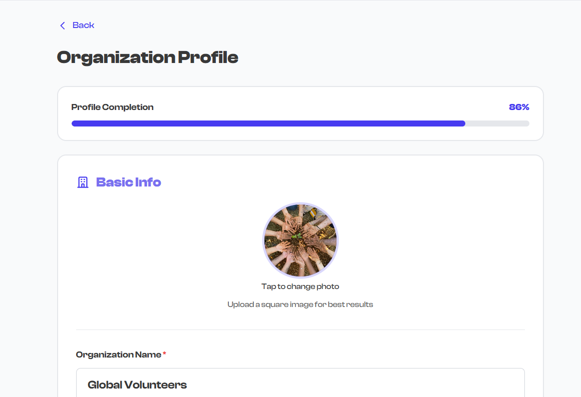 Example of good vs. poor profile photos